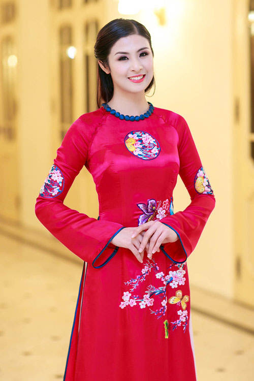 hoa hau ngoc han dep nhat khi mac ao dai - 2