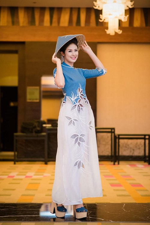 hoa hau ngoc han dep nhat khi mac ao dai - 14