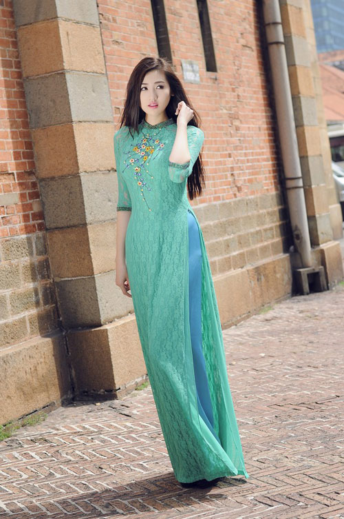 6 kieu toc ket hop ao dai dep nhat cua sao viet - 2