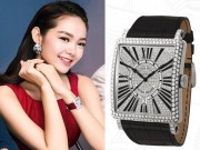 Thời trang - Minh Hằng đeo đồng hồ tiền tỷ sau sự cố mất trộm