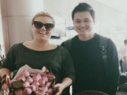 Làng sao - Quang Vinh vui mừng khi gặp gỡ Kelly Clarkson