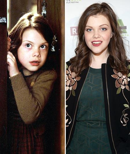 Một thập kỷ trước, cô bé Georgie Henley đã ghi dấu ấn đậm nét thông qua vai diễn Lucy Pevensie trong loạt phim “Biên niên sử Narnia”. Càng lớn, nhan sắc của ngôi sao “nhí” nước Anh càng trở nên mặn mà, quyến rũ và hứa hẹn sẽ còn tiếp tục tỏa sáng rực rỡ trên màn bạc.