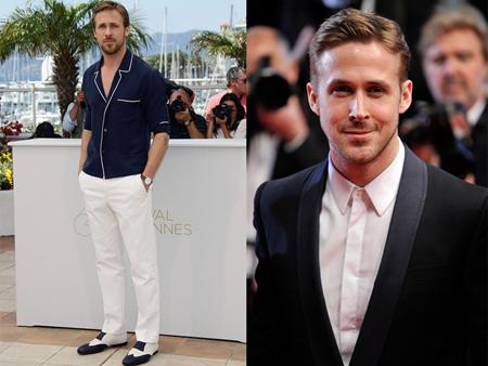 Ryan Gosling thực sự là một ngôi sao may mắn hiếm có khi nam tài tử này luôn sở hữu một dáng vẻ hấp dẫn khó cưỡng, dù là khi Ryan mặc vest bỏ quên cà vạt hay thậm chí là khi nam tài tử này mặc một chiếc áo pajamas tham gia sự kiện.