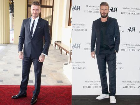 Ngoài tài năng trên sân cỏ, David Beckham còn khiến nhiều fan nữ phải phát cuồng với gu thời trang cực kỳ nam tính và lịch lãm.