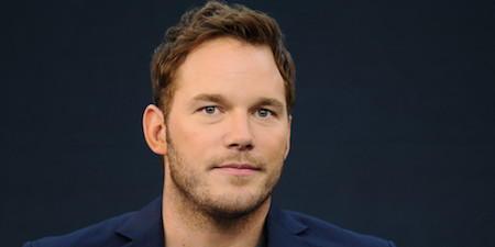 Chris Pratt đứng ở vị trí thứ hai