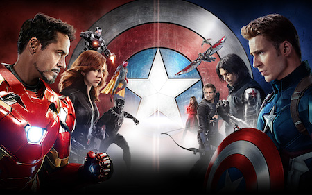 Thành tích của Chris Evans đều dựa trên doanh thu của “Captain America: Civil war”