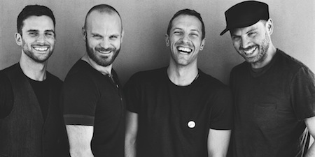 Coldplay cũng được vinh danh tại đêm trao giải