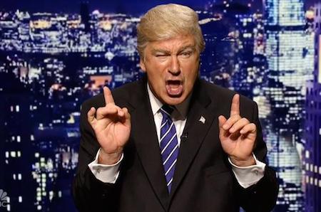 Alec Baldwin đã đóng giả thành Donald Trump một cách rất thành công