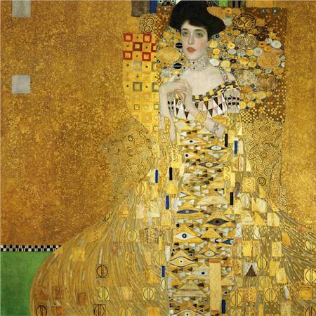 Gustav Klimt còn có một kiệt tác khác là “Portrait of Adele Bloch-Bauer I”