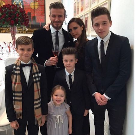 Gia đình Beckham luôn khiến công chúng phải ngưỡng mộ