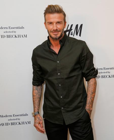 Bước sang tuổi 41 song David Beckham vẫn không khác gì mấy so với thời còn đá cho câu lạc bộ Manchester United