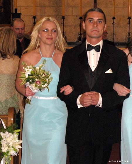 Britney Spears đã diện một chiếc váy xanh tuyệt đẹp khi làm phù dâu hồi năm 2011